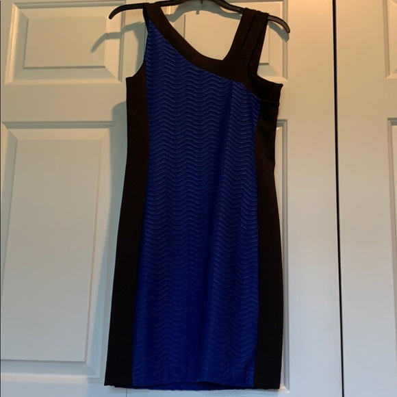 Royal Blue Dress “En Focus Petite” - Picture 5 of 8